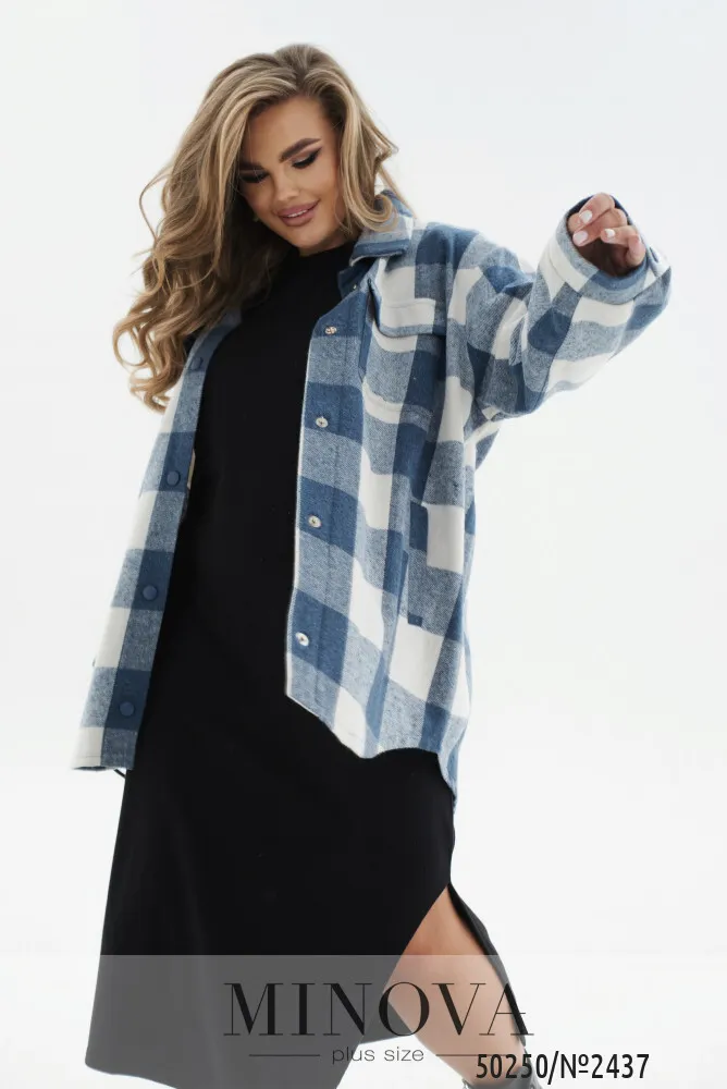 Кардиган 2437-темно-синий Minova