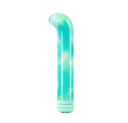 Компактный вибратор из стекла BeYourLover Magic Cane, зеленый