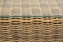 "Боно" лаунж-зона из искусственного ротанга, цвет соломенный