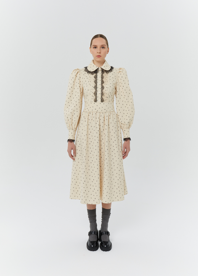 Платье «Виктория», молочный