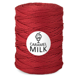 Шнур Caramel Milk, 3мм, 300м, 100% полиэфир (1 шт.)