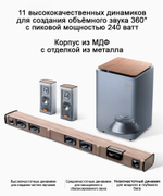 Саундбар 5.1 SkyWorth Coocaa Live-3 (240 Ватт)