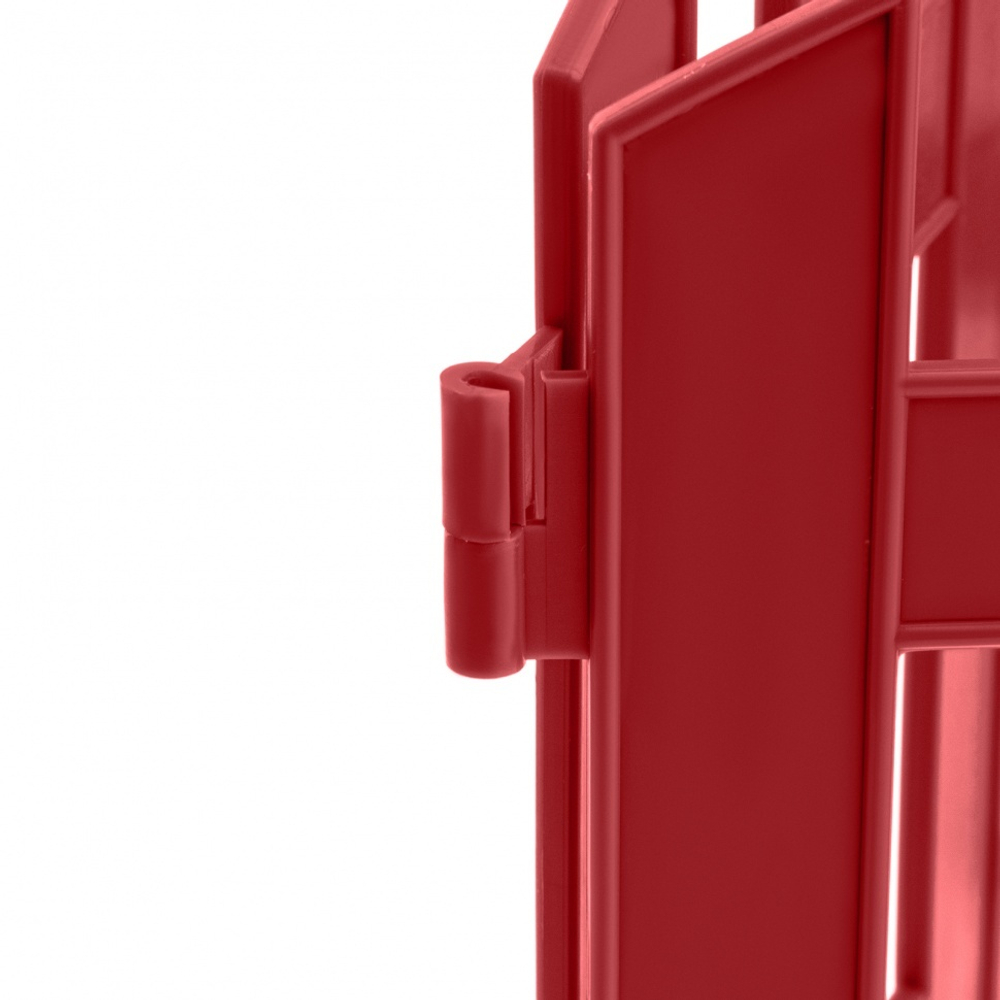 Забор декоративный "Винтаж", 28 х 300 см, терракот, Россия, Palisad