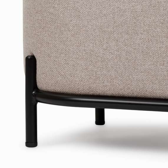 Пуф Pawai 80х45 см, бежевый