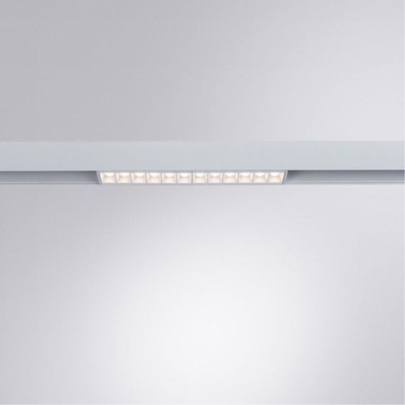 Трековый светодиодный светильник Arte Lamp Linea A4674PL-1WH