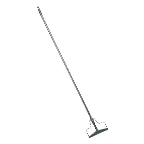 Швабра-тряпкодержатель металлический в сборе с металлической ручкой, сталь, 1220х190х20мм,арт.ТР0359