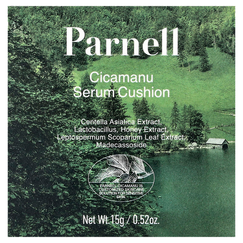 Parnell, Cicamanu Serum Cushion, 34N нейтральный загар, 15 г (0,52 унции)