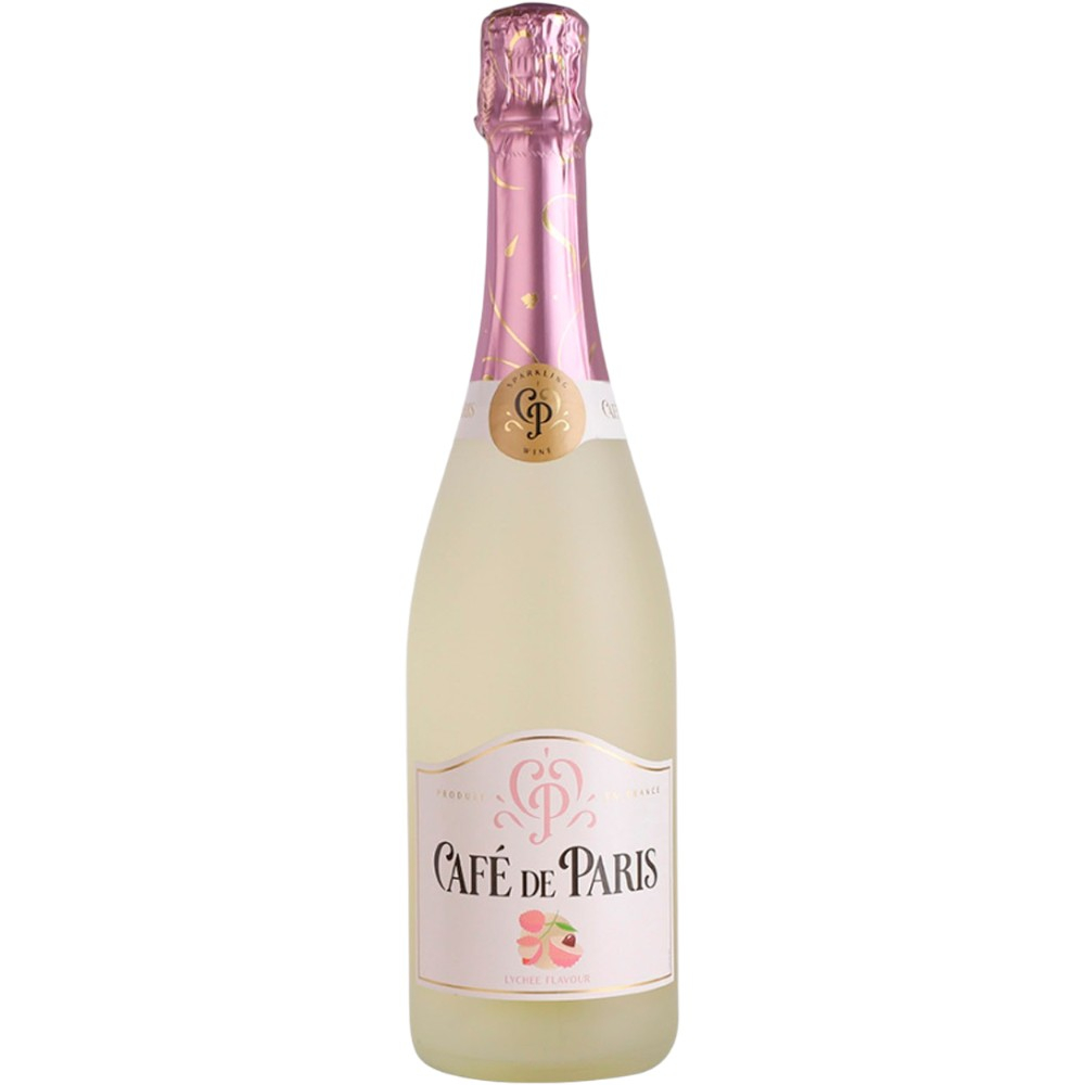 Игристое вино Cafe de Paris Lychee 0,75 л.