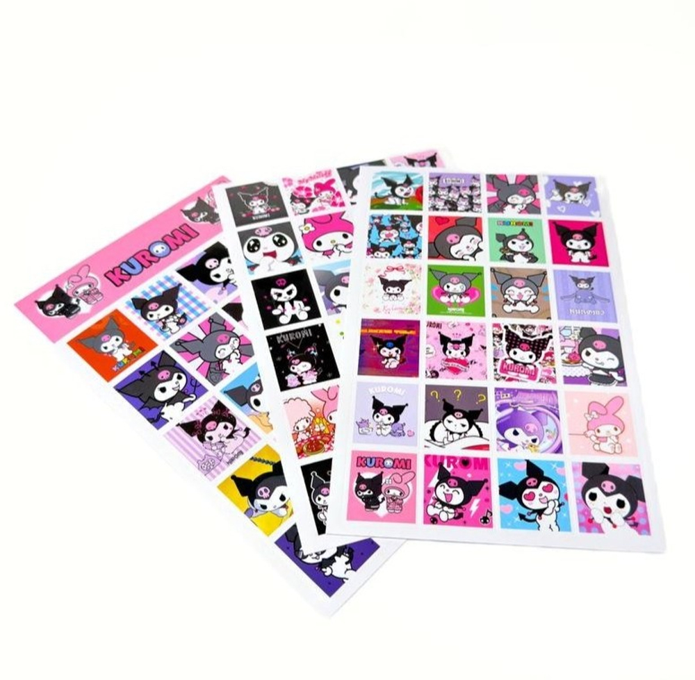 Набор стикеров "Куроми" оптом