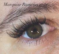 Натуральные серо - зеленые цветные линзы Marquise Rumeisa gray/ Серо зеленые цветные линзы для темных и светлых глаз / 12 месяцев