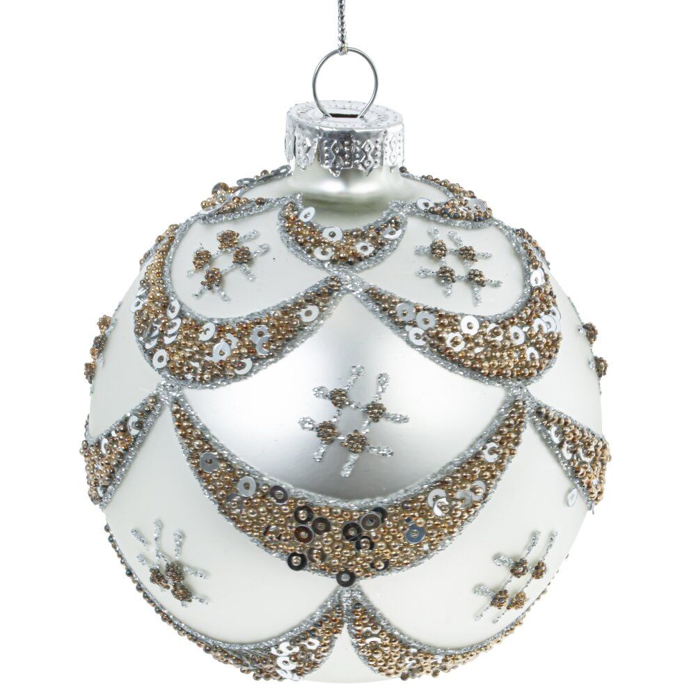 GAEM Набор из 12шт Украшение новогоднее "Шар", D 8 см, L35 W25 H9 см