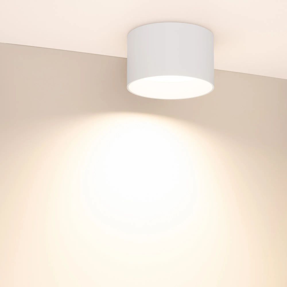 Светильник SP-BISCOTTO-R140-15W Warm3300-MIX (WH, 80 deg, 230V) (Arlight, IP54 Металл, 5 лет) 054917