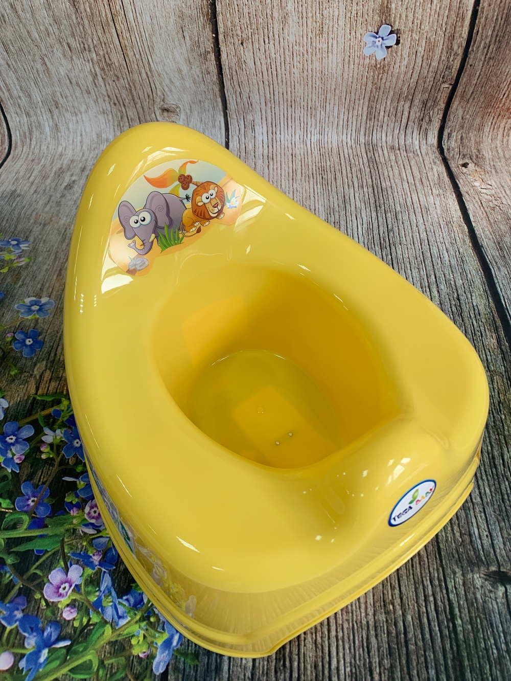 Горшок детский "Сафари" (муз.) (yellow-желтый)