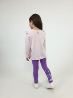 02-143-5 Комплект для девочки (джемпер+ лосины)