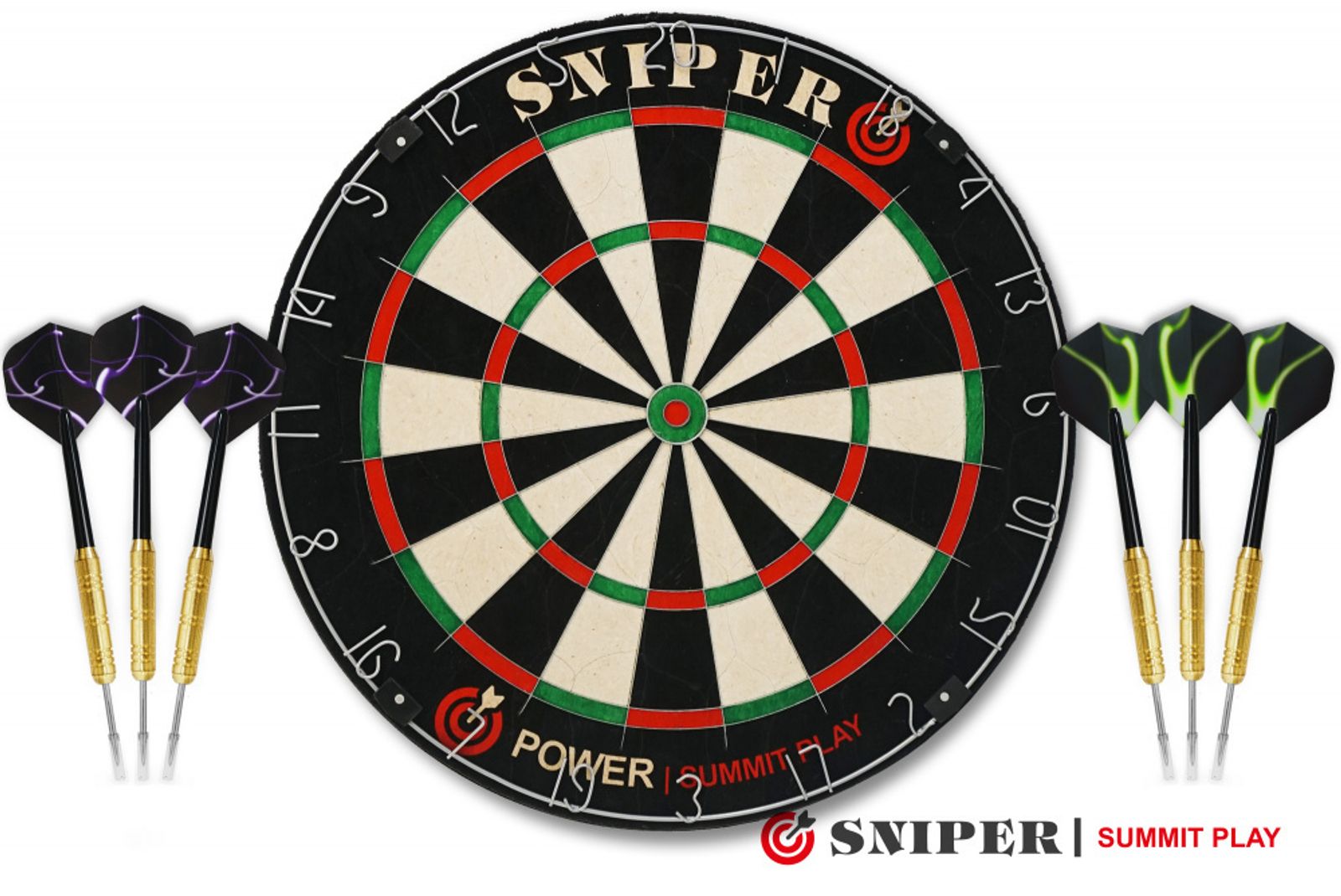 Комплект для игры в дартс SNIPER Summit Play Power фото №1