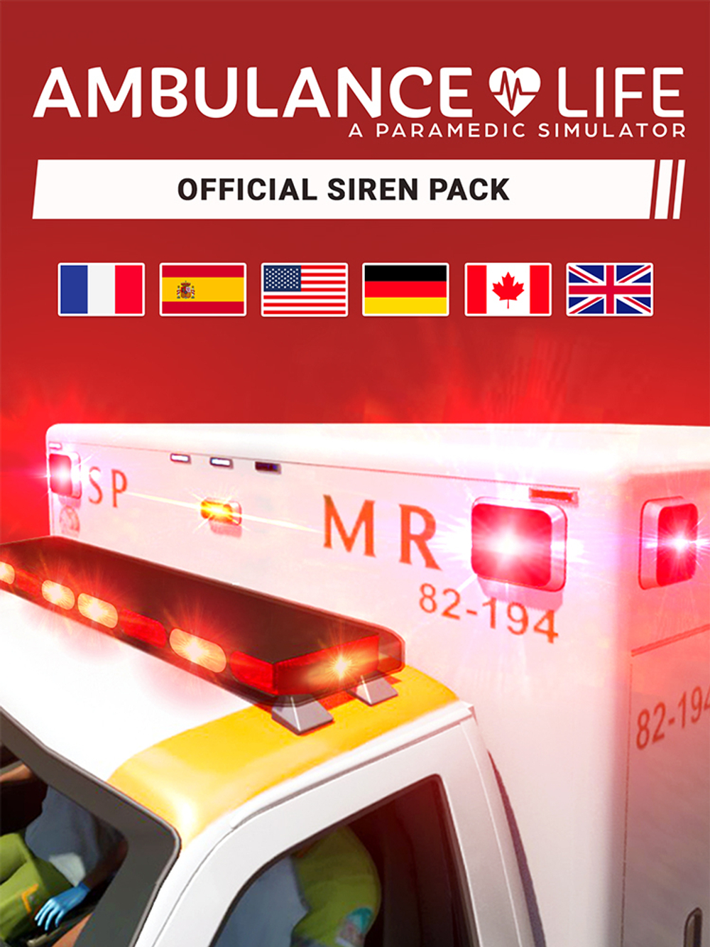 Ambulance Life - Official Siren Pack (для ПК, цифровой код доступа)