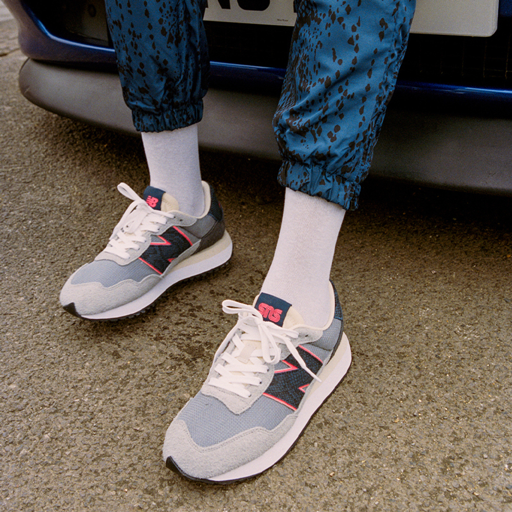 Кроссовки Sns X New Balance Nb 237 Blue Racer