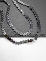 Гематит сердце 6мм, черный