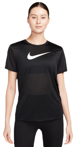 Женская теннисная футболка Nike Dri-Fit Graphic T-Shirt - черный