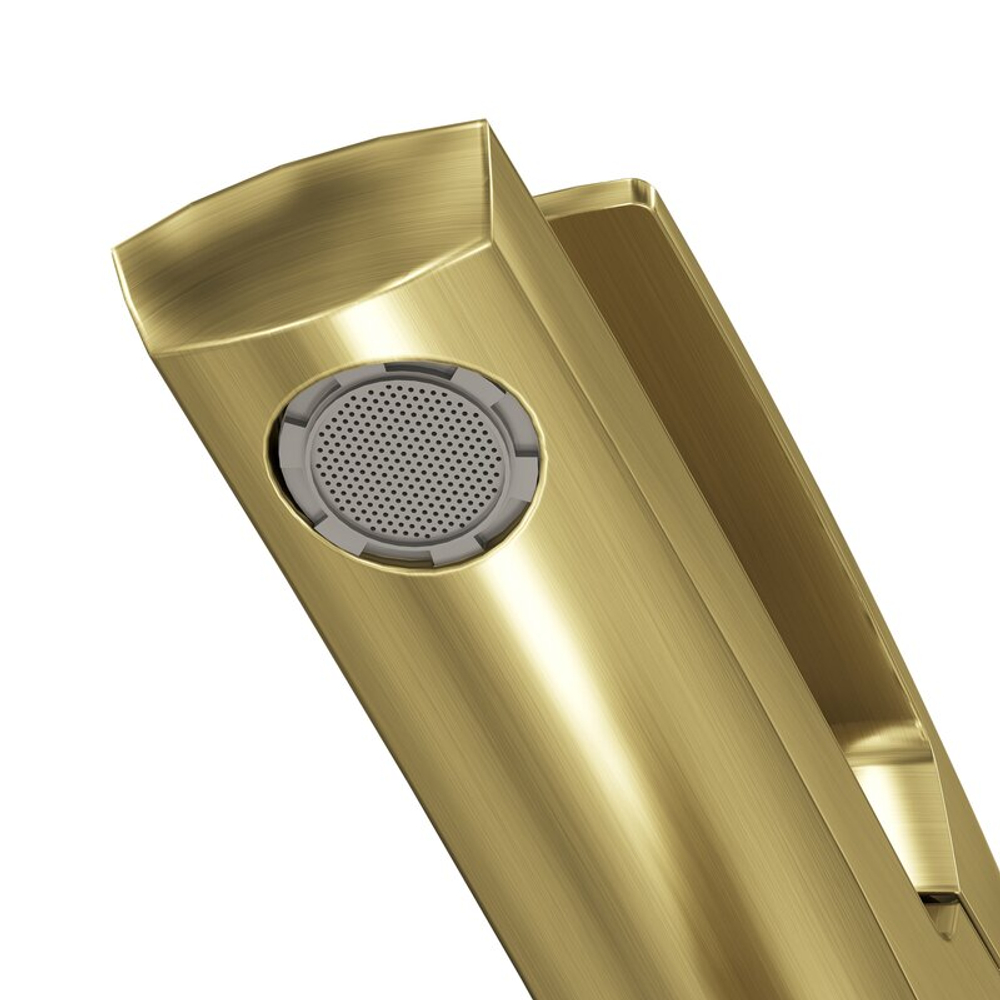 Смеситель для раковины Grossman Mercury 510.K35.10.320 золото сатиновый,1 место