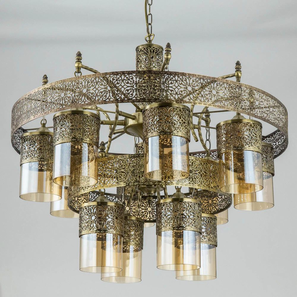 Citilux Эмир CL467193 Люстра подвесная Бронза