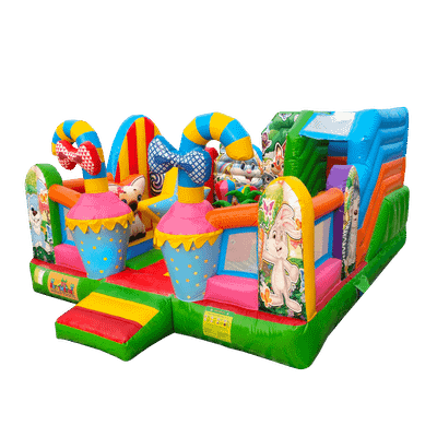 Коммерческий надувной батут «Зайка Степашка» 5*5*2,8 м