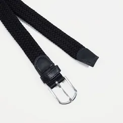 Ремень женский, ширина 2,5 см, пряжка металл, цвет чёрный