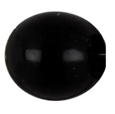 Бусина стеклянная "Zlatka" GBP-02 №02 черный