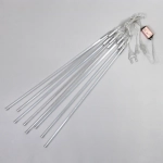 Гирлянда для улицы «Тающая сосулька» 3,0 м*50 см 288 лампы LED, IP-54, Белый (8 трубок)