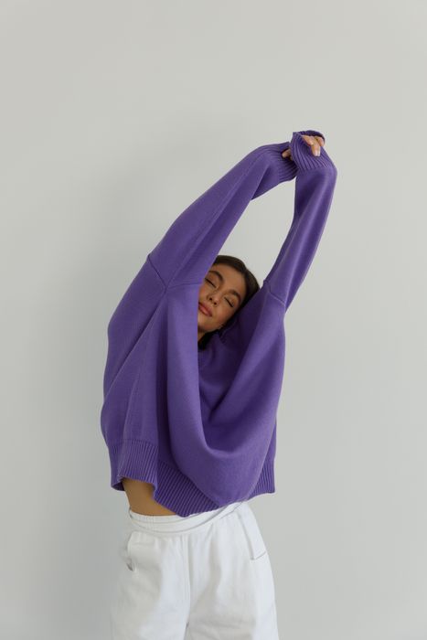 СВИТЕР БЛУМ ФИОЛЕТОВЫЙ