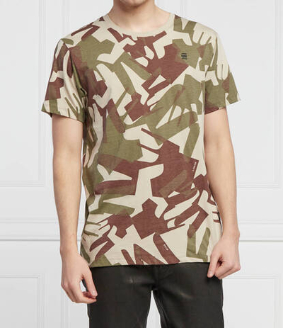 футболка G- Star Raw - коричневый(D21379 C334)