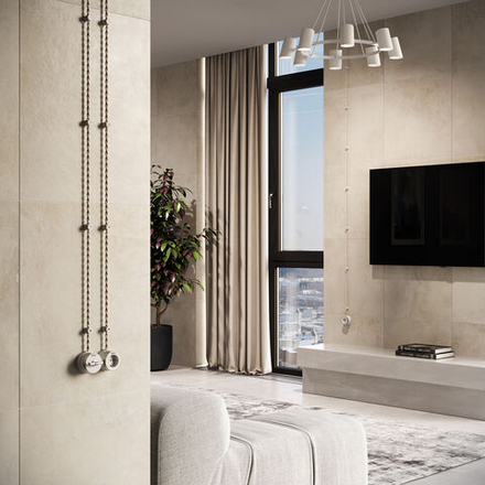 Изоляторы 100 шт (слоновая кость матовый) Vintage