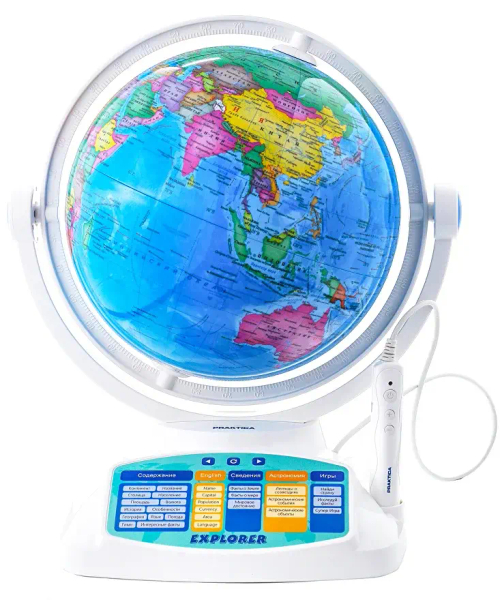 Интерактивный глобус Praktica с умной ручкой и звёздным небом (STG2388R)