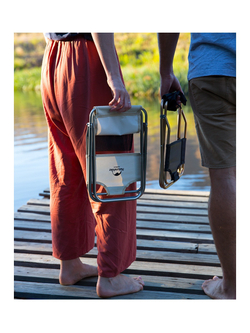 Кресло туристическое Naturehike MZ01, складное, бежевое