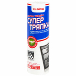 Салфетки уборочные ЦЕЛЛЮЛОЗНЫЕ многоразовые особо прочные 56 шт. супер ТРЯПКА 21х28 см LAIMA ULTRA WASH (3 штуки в упаковке)