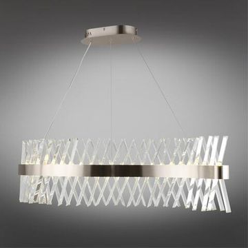 Люстра подвесная OML-99913-44 никель Strasatti Omnilux