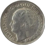Netherlands, 10 Cents, 1944 – Queen Wilhelmina, UNC