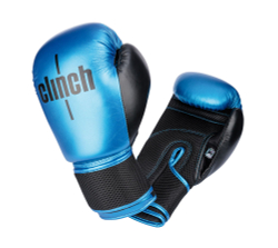 Перчатки боксерские Clinch Aero сине-черные C135