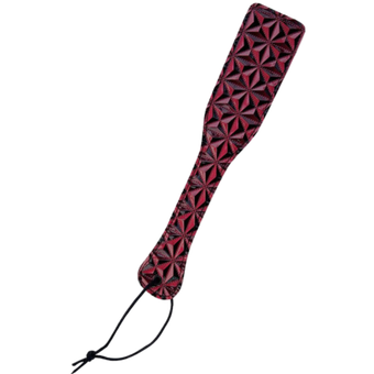 БДСМ шлепалка с 3D орнаментом Theatre Puddle