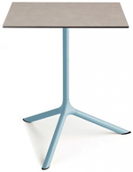 Стол ламинированный обеденный Scab Design Tripe Maxi, голубой, тортора шпатель