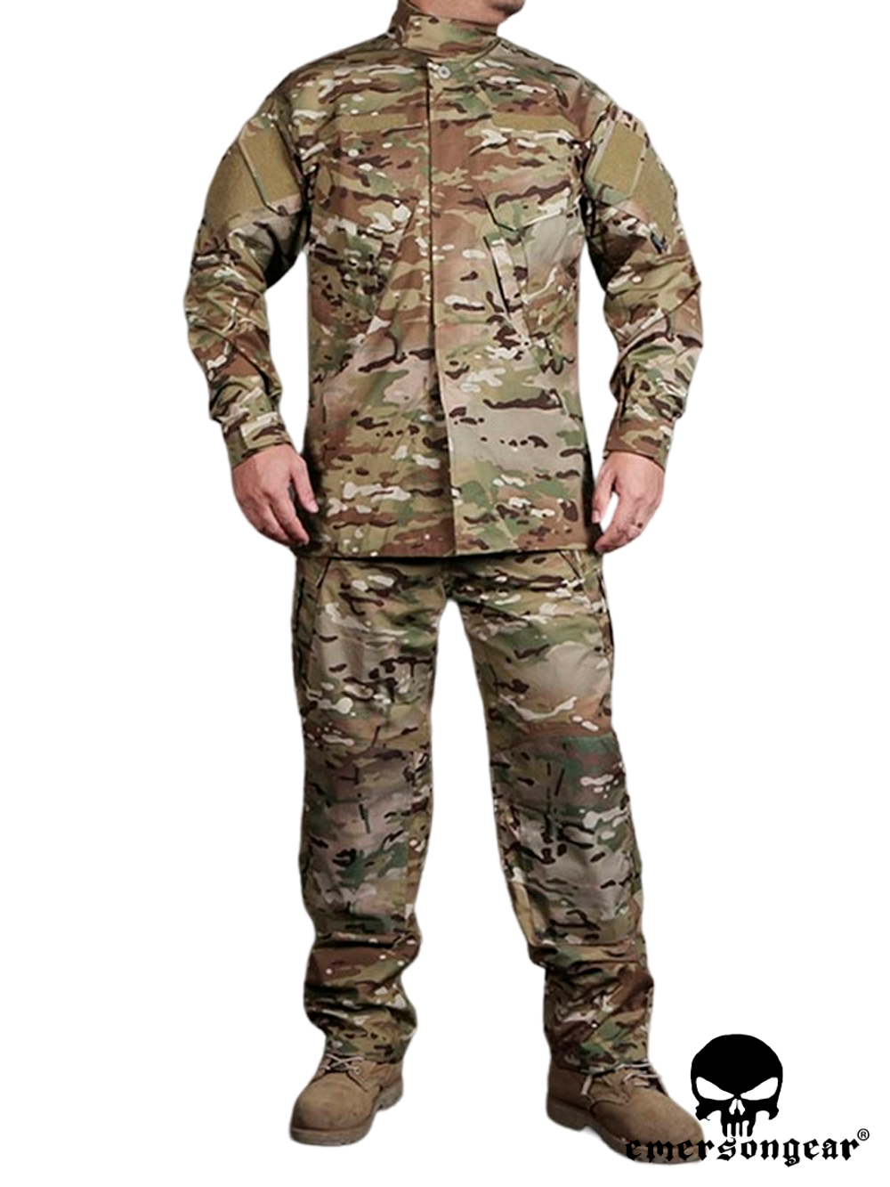 Костюм полевой EmersonGear Field Tactical Shirt Pants R6 Uniform Set (EM6930MC). Мультикам