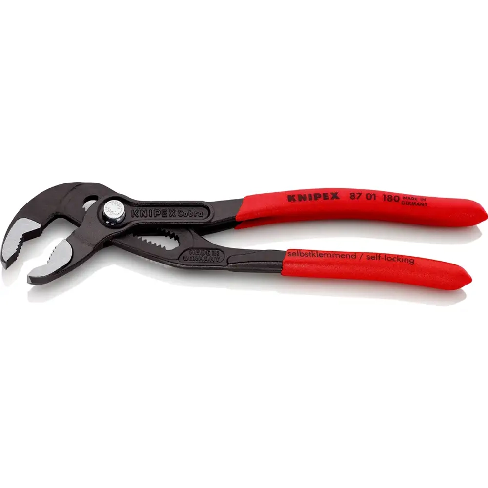 Клещи трубные Cobra® черненая 180 мм Knipex 87 01 180