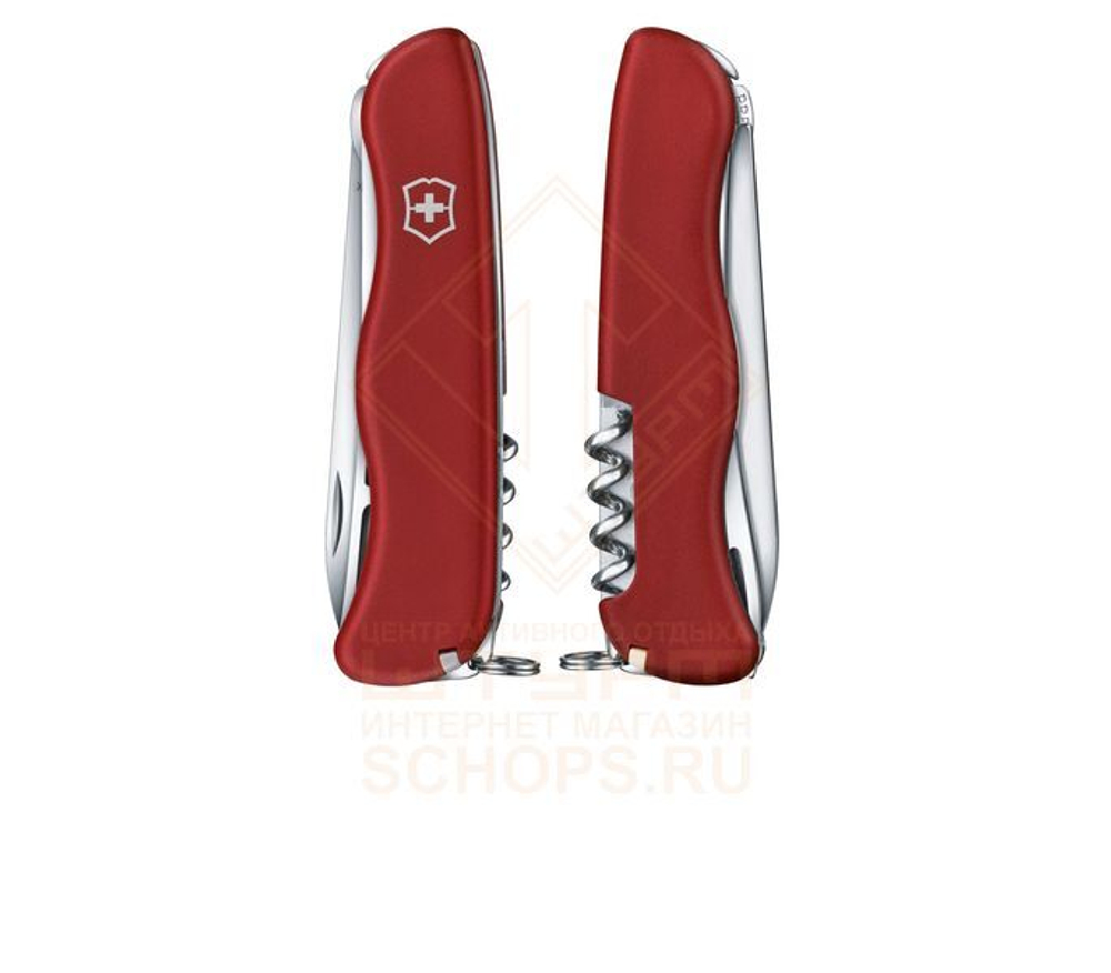 Нож многофункциональный Victorinox Cheese Master 111 мм, Red