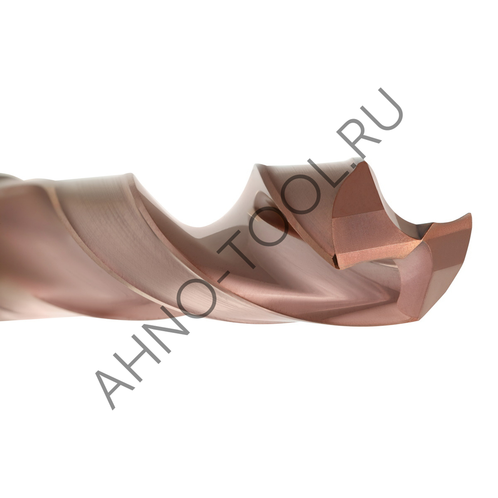 Сверло 18.9мм монолитное твердосплавное 3D без подвода СОЖ. SP-X800031890 VHM AHNO