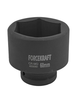 Головка ударная 1'', 60мм (6гр.) FORCEKRAFT FK-4858060