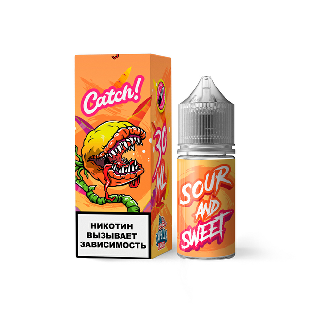 Catch! Salt 30 мл - Sour & Sweet (Strong)