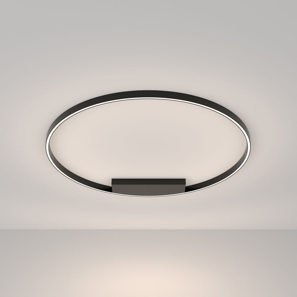 Светильник потолочный светодиодный Maytoni Rim MOD058CL-L65BK