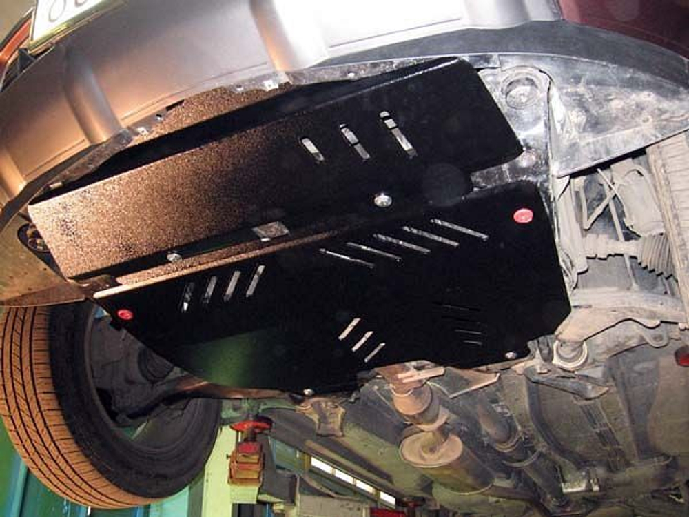 Защита картера и КПП Sheriff для Nissan Murano I (Z50) 2002-2008 арт.15.1003