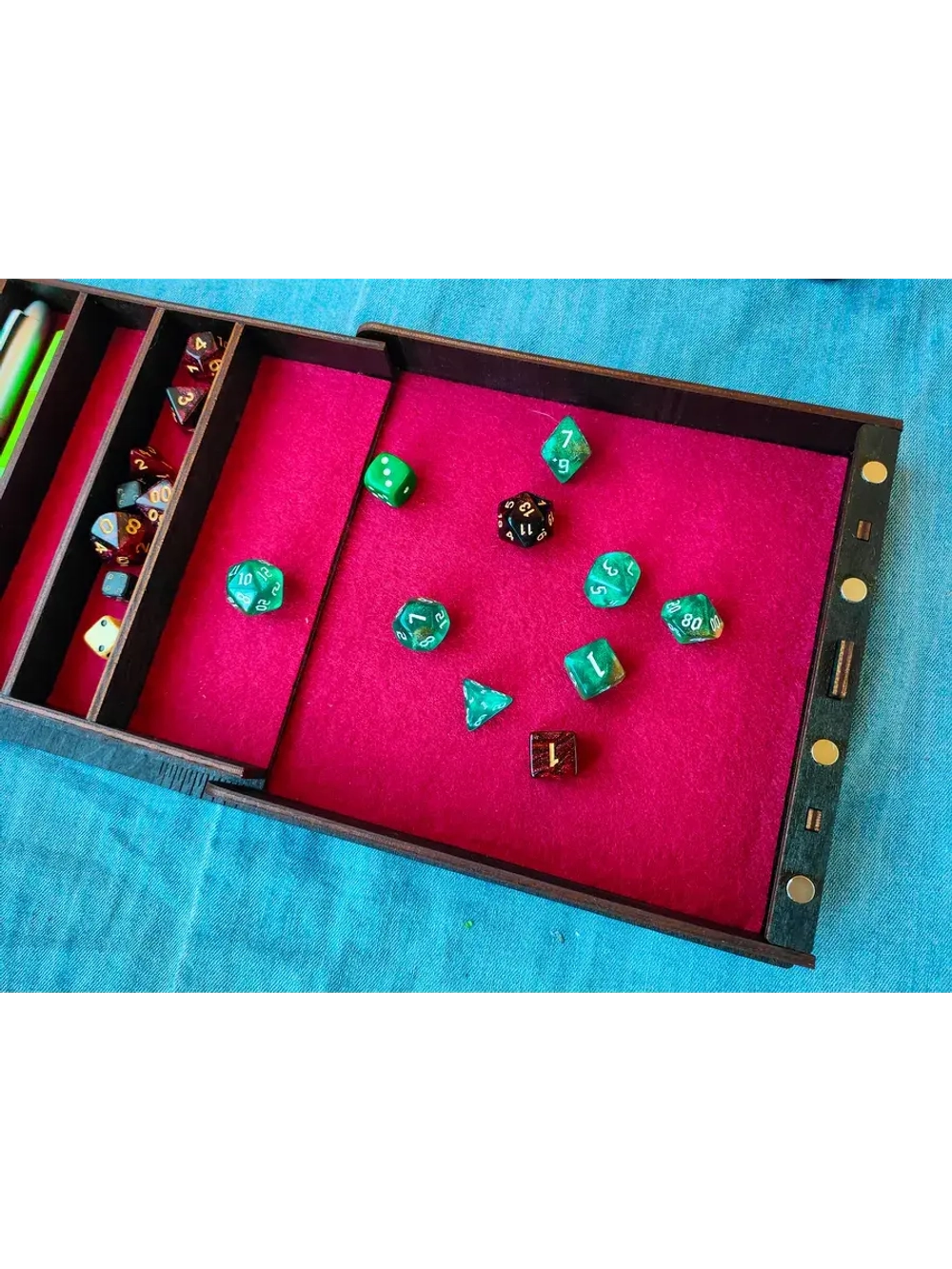 Dice Tray DnD - Дайс Трей лоток для кубиков ДнД и органайзер