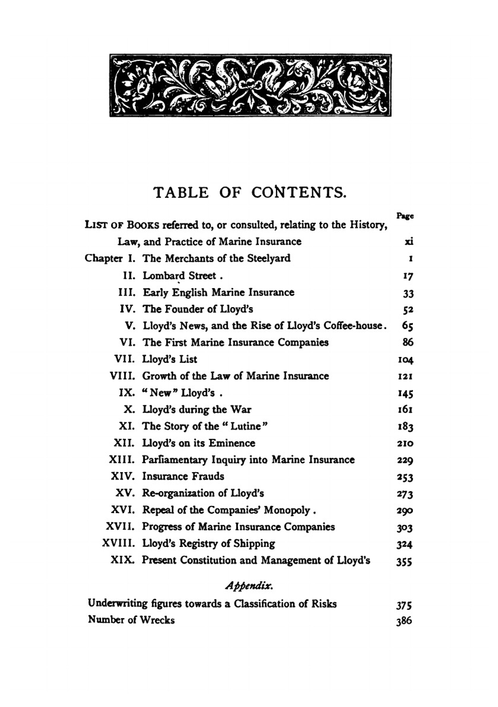 The history of Lloyd's. And of marine insurance in Great Britain | Frederick Martin